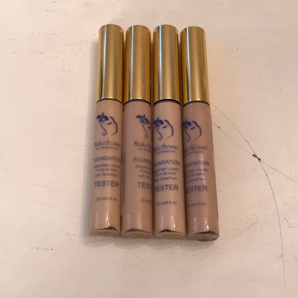 Senegence foundation testers